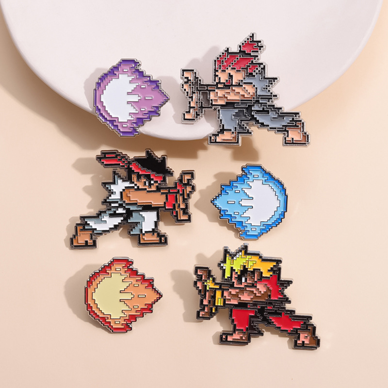 Street Fighter Game Pins Carto - Street Fashion Game 评论和价格