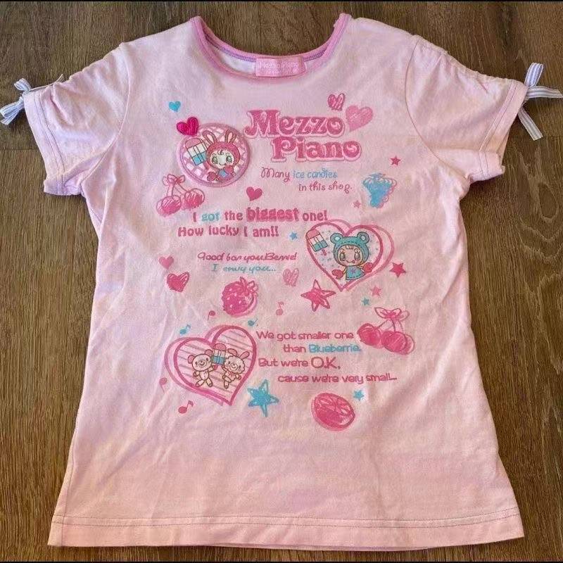 Vintage Kawaii Cute Short Slee - Street Fashion Styles 评论和价格