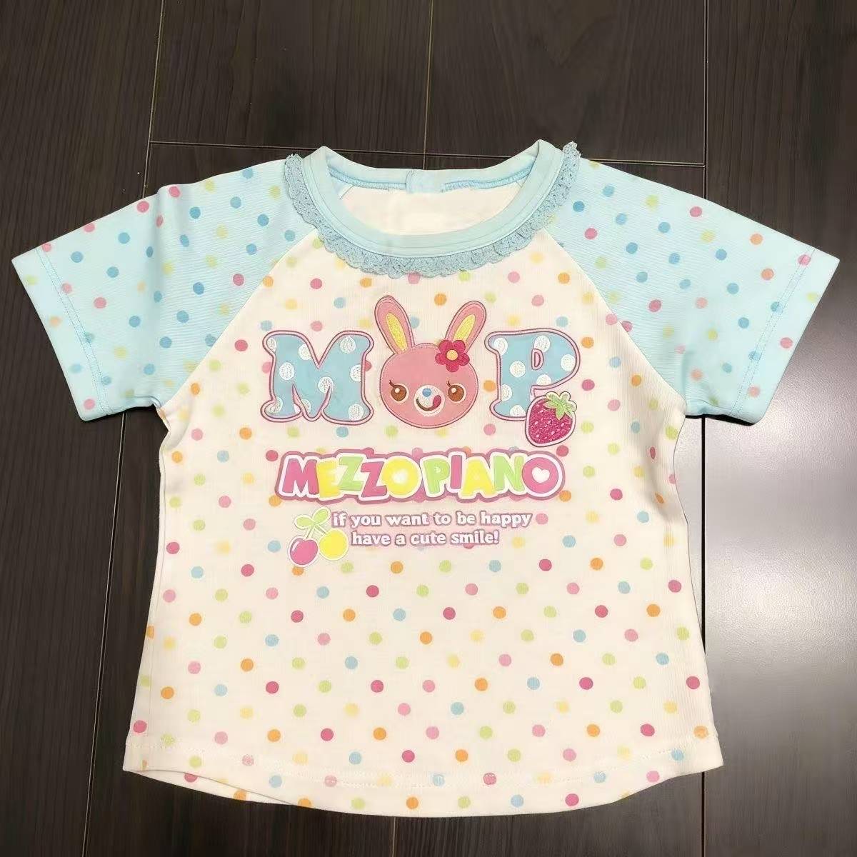 Vintage Kawaii Cute Short Slee - Street Fashion Styles 评论和价格
