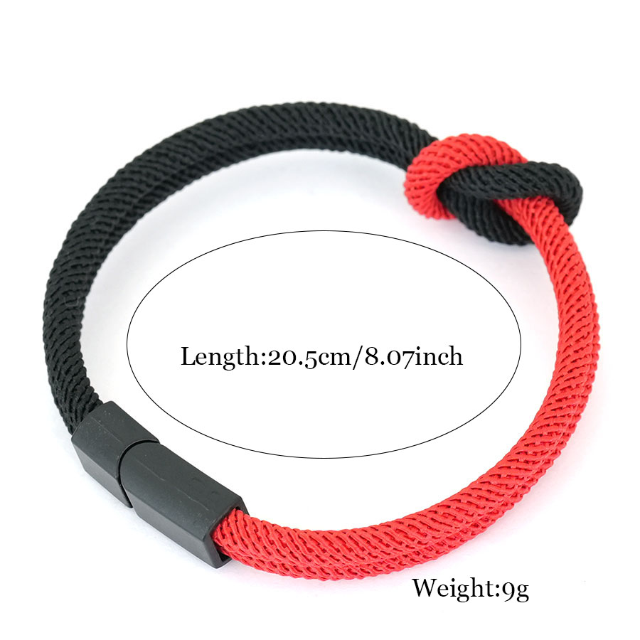 5 Styles Men Rope Bracelet Tru - Street Fashion Of Milan 评论和价格