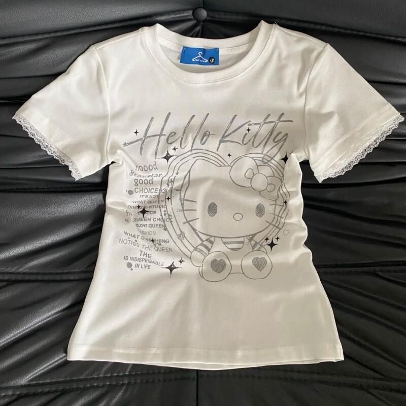 Summer Women's New Sweet Cool  - Street Fashion Tshirt 评论和价格