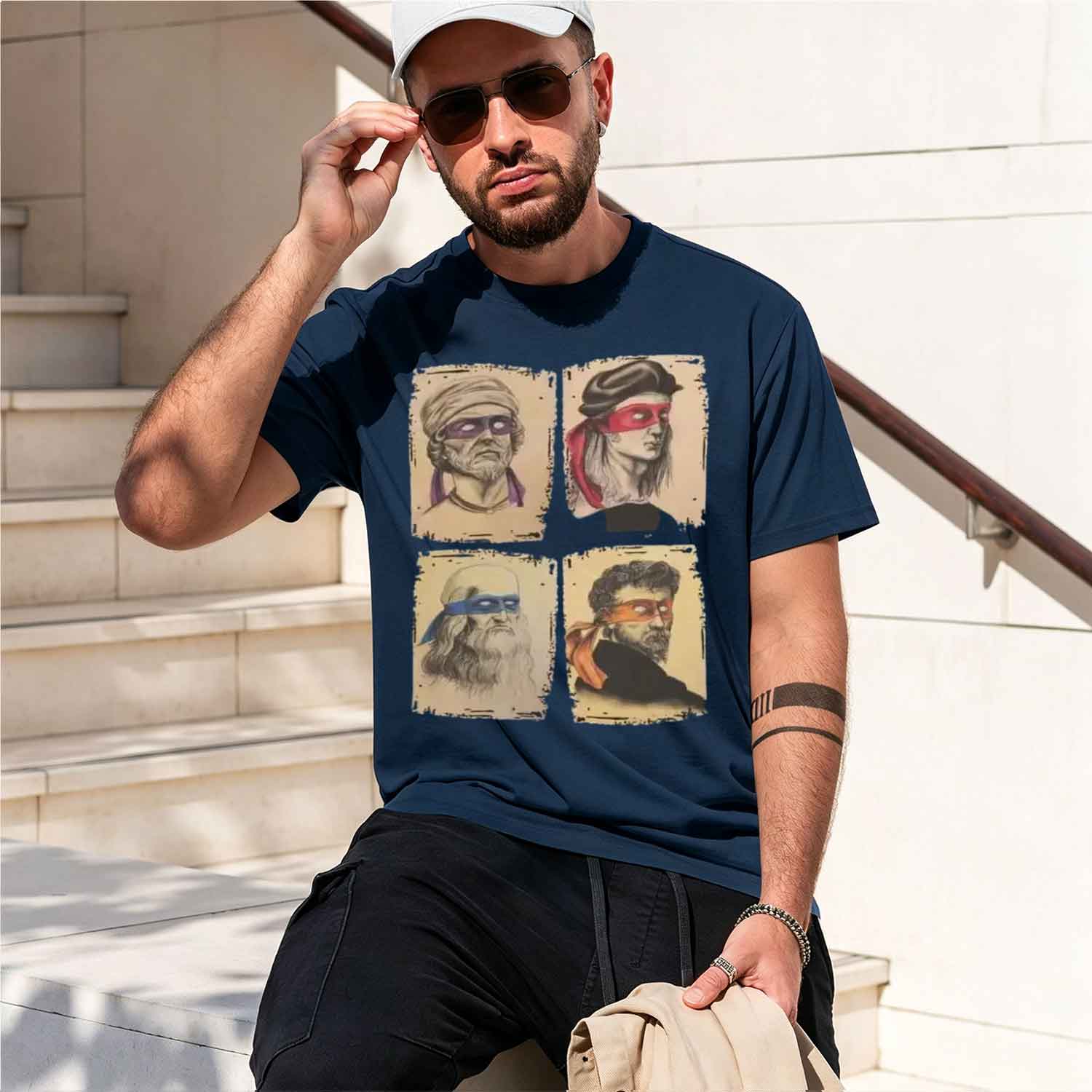 Science Turtles Mutant Tees Hu - Street Fashion China Models 评论和价格
