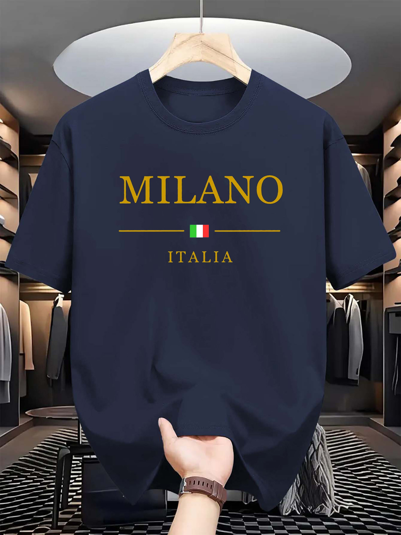 Italian Milan Print Men Women  - Street Fashion Of Milan 评论和价格