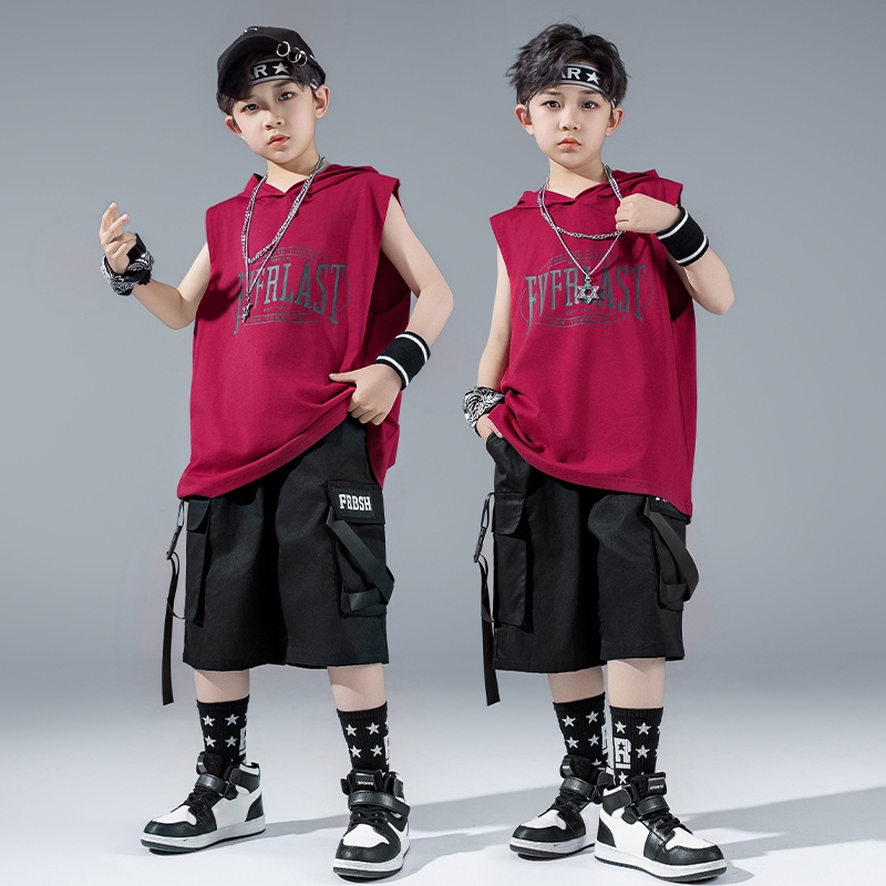 Street Dance Performance Suit  - Street Fashion For Boy 评论和价格