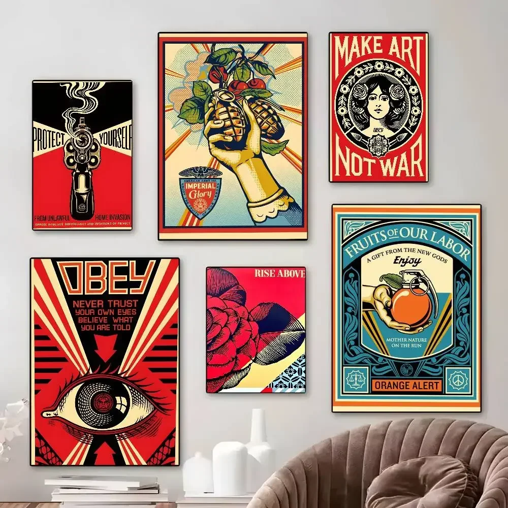 Vintage Shepard Fairey Art Str - Street Fashion Poster 评论和价格