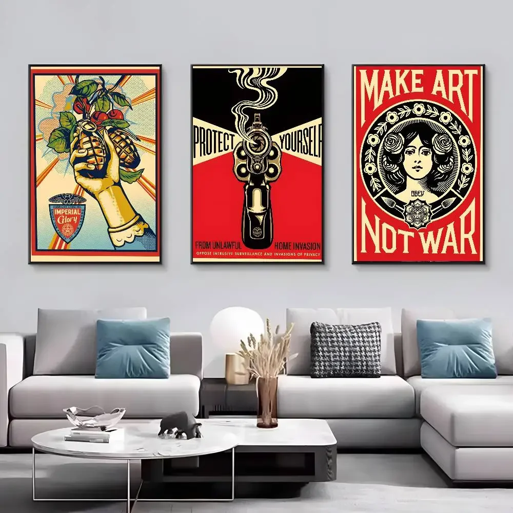 Vintage Shepard Fairey Art Str - Street Fashion Poster 评论和价格