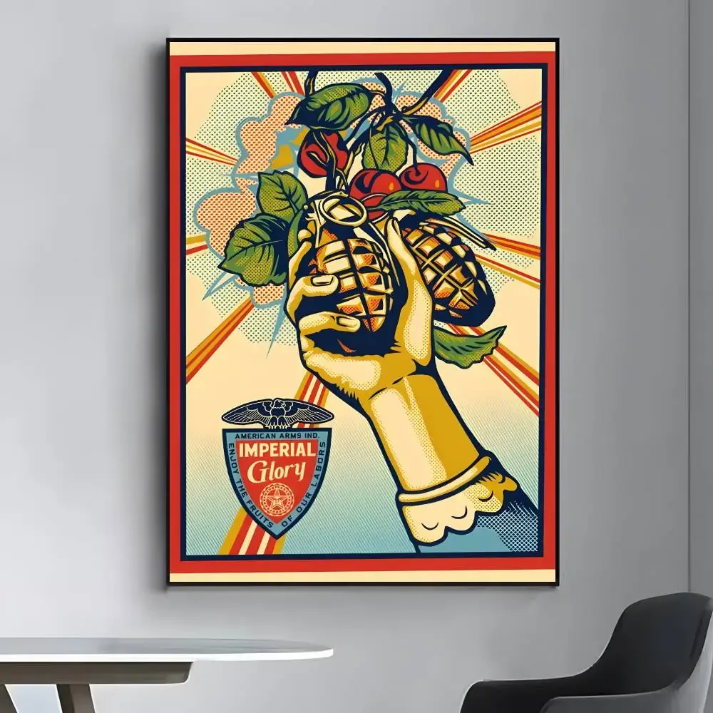 Vintage Shepard Fairey Art Str - Street Fashion Poster 评论和价格