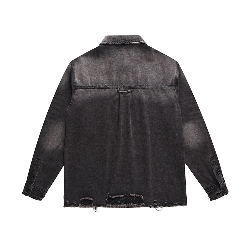 Men's High Street Ripped Jeans - Street Fashion Vintage 评论和价格