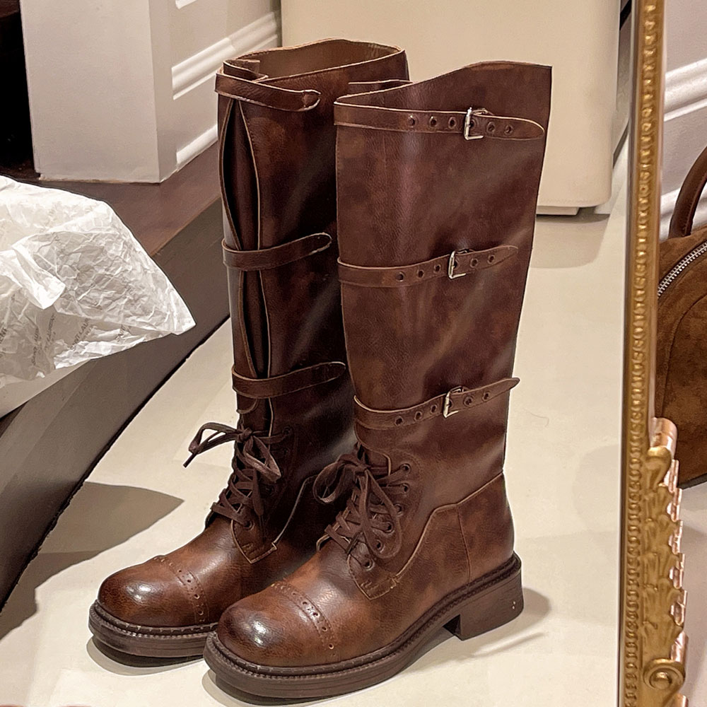 Women's Knee High Boots Vintag - Street Fashion Vintage 评论和价格