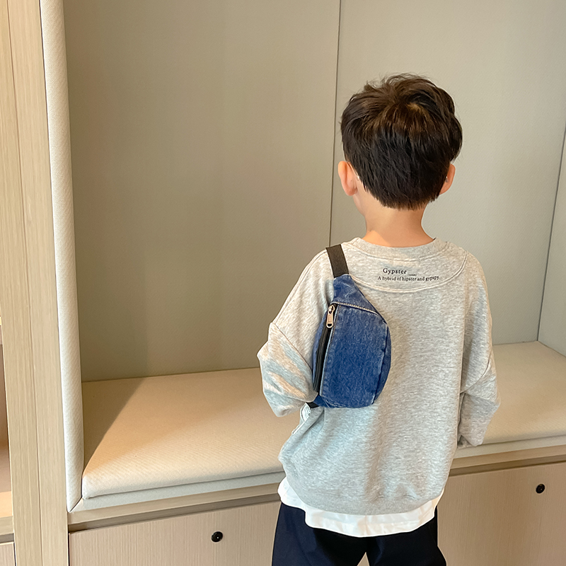 Fashion Denim Children's Waist - Street Fashion For Boy 评论和价格