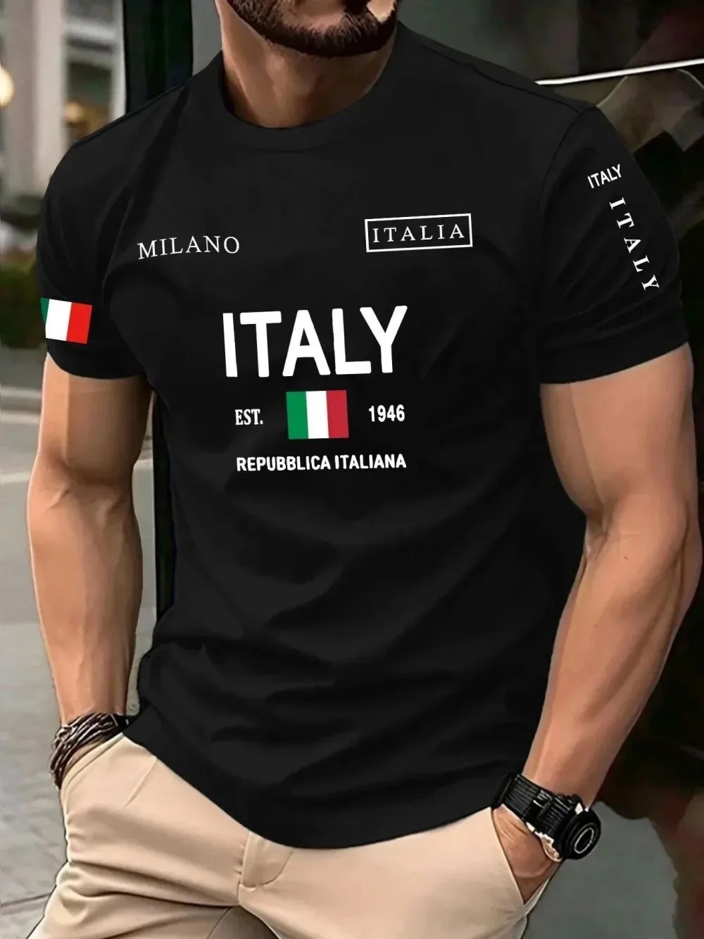 3D Print European  American Fa - Street Fashion Of Milan 评论和价格