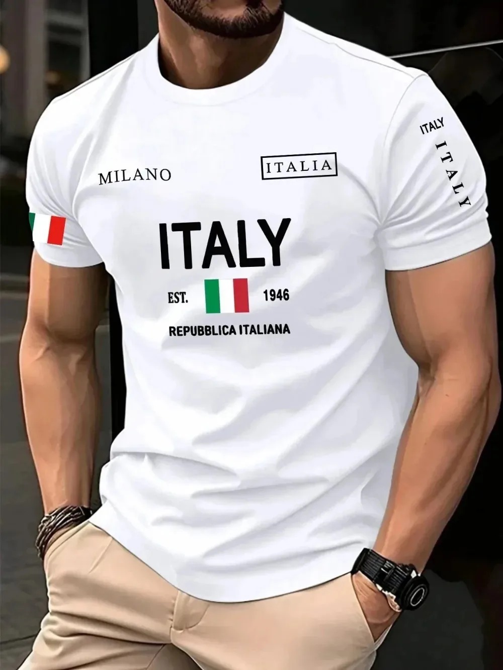 3D Print European  American Fa - Street Fashion Of Milan 评论和价格