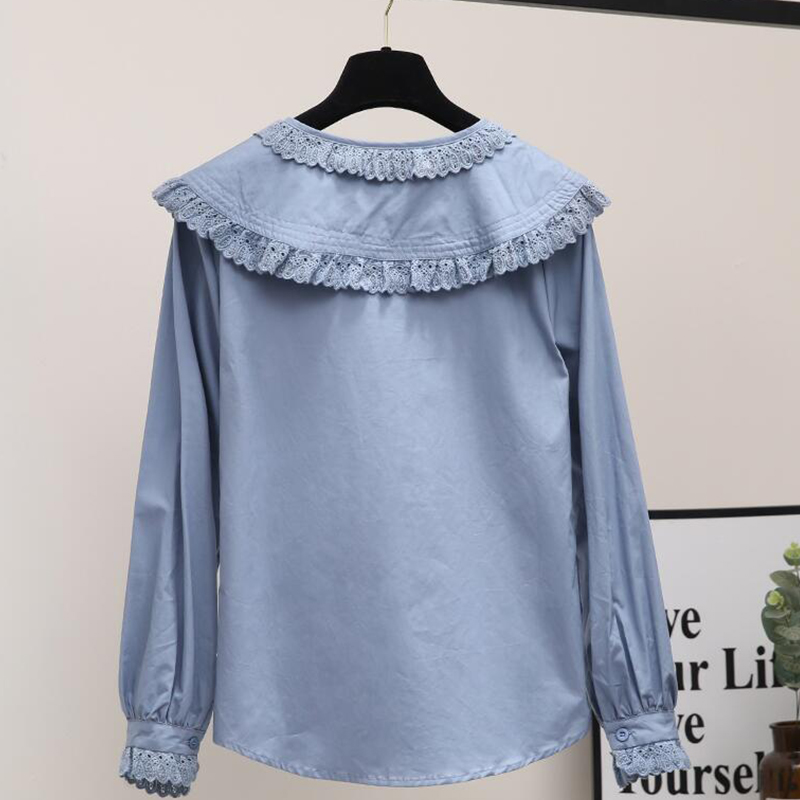Women Chic Peter Pan Collar Sh - Street Fashion Korea 评论和价格