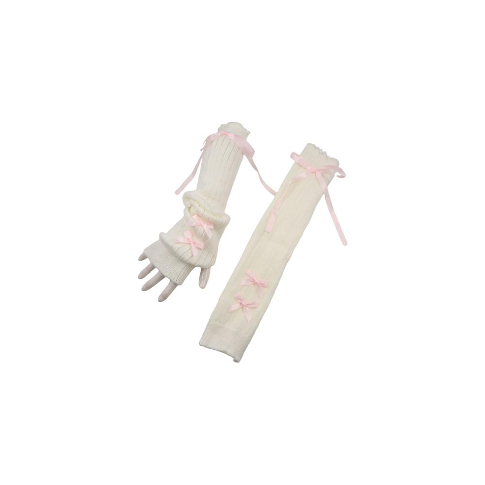 Streetwear Elastic Knitted Bow - Street Fashion Korea 评论和价格