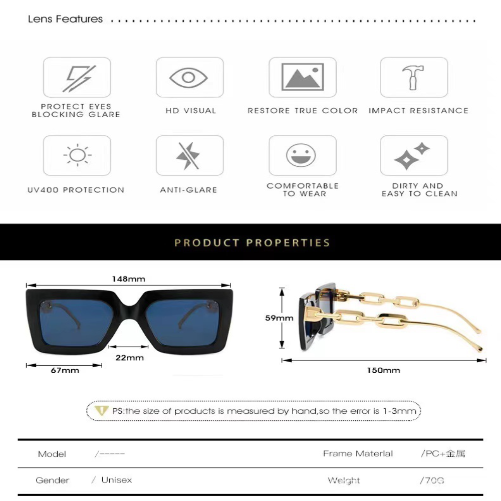 KLASSNUM 1Pcs Women's Square O - Street Fashion Photography 评论和价格