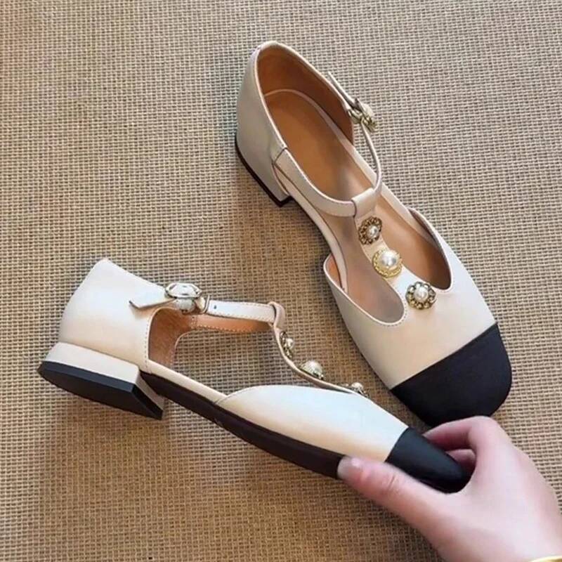 Women Square Toe Heeled Sandal - Street Fashion Styles 评论和价格