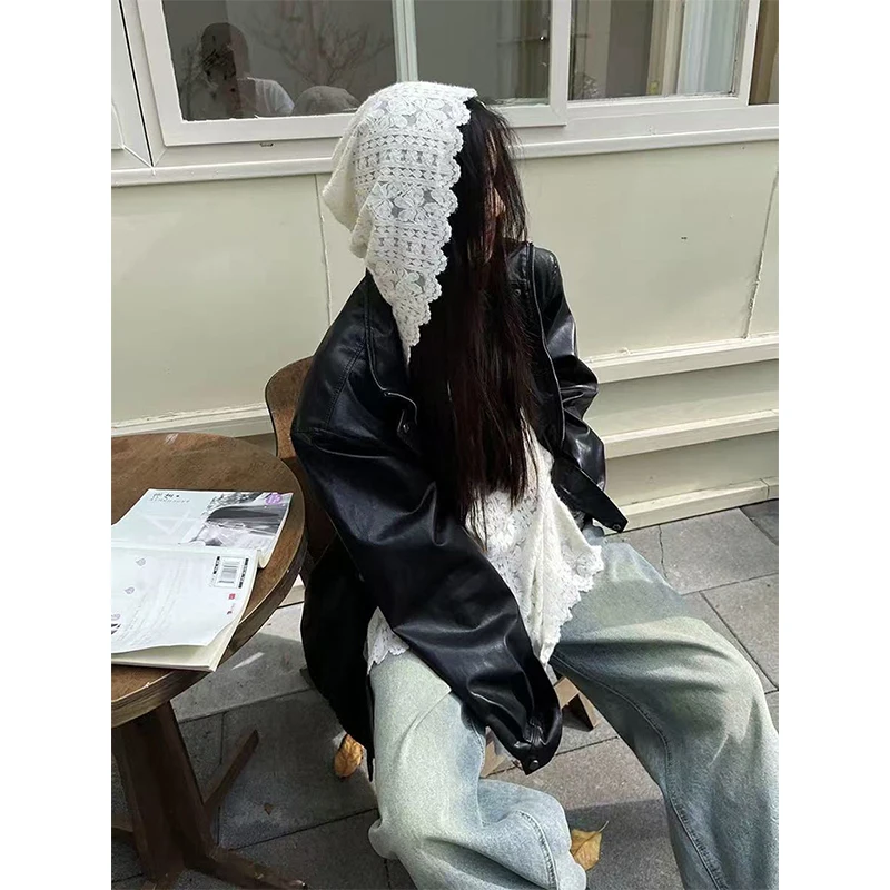 Y2K Lace Hooded Shirts Women S - Street Fashion Korea 评论和价格