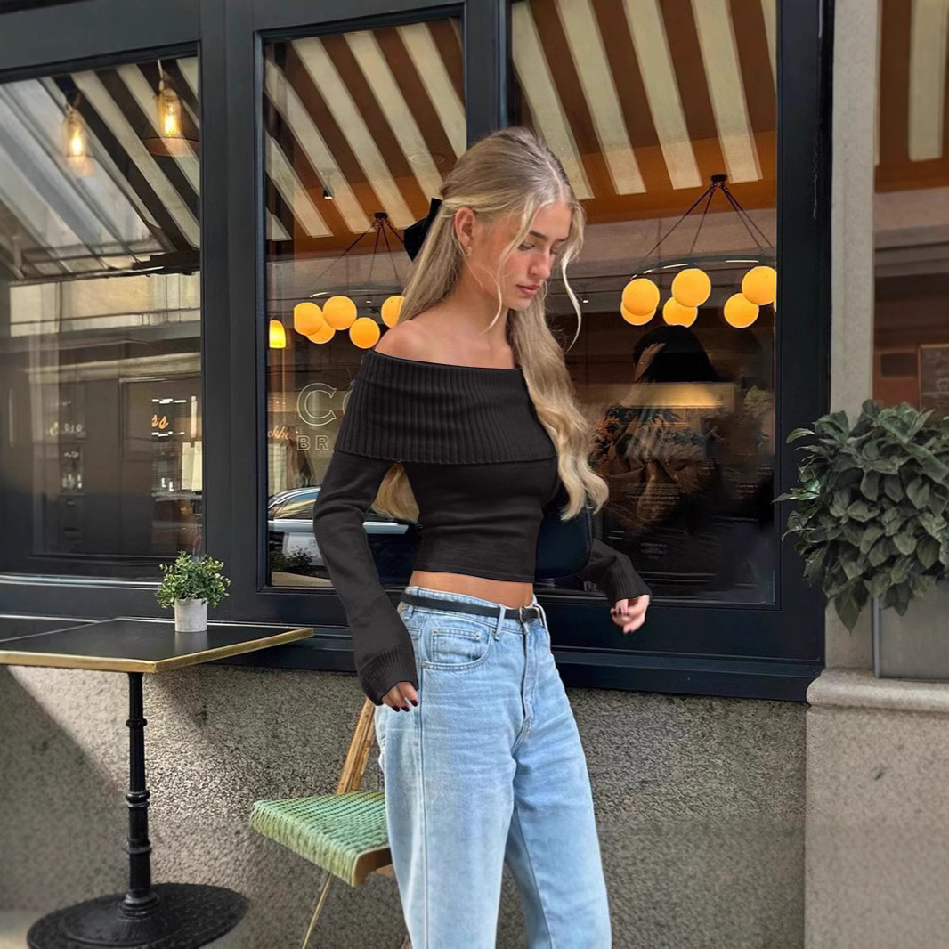 Street Fashion Off Shoulder To - Street Fashion Tshirt 评论和价格