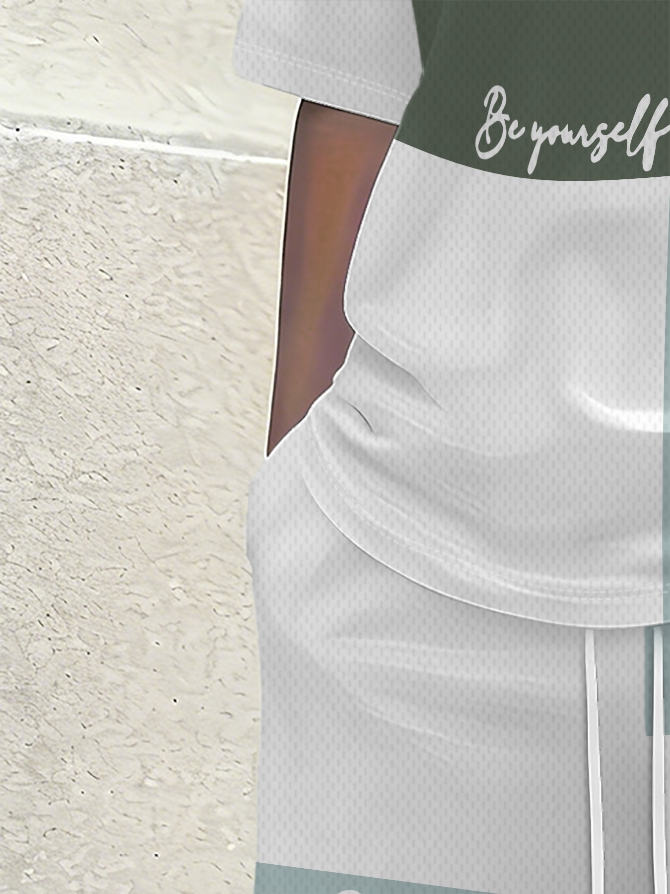 2026 Summer New Men's Short-Sl - Street Fashion Summer 2026 评论和价格