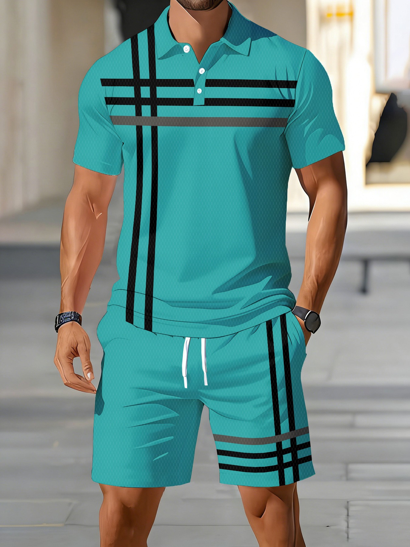 2026 Summer American Men's Pol - Street Fashion Summer 2026 评论和价格