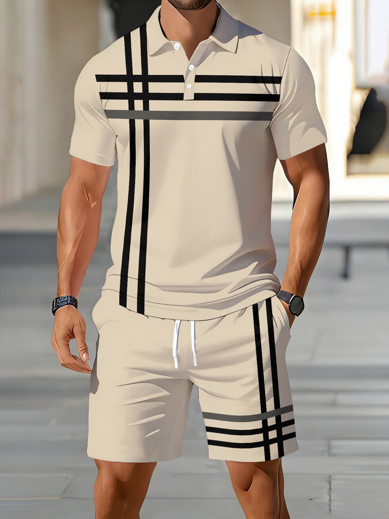 2026 Summer American Men's Pol - Street Fashion Summer 2026 评论和价格