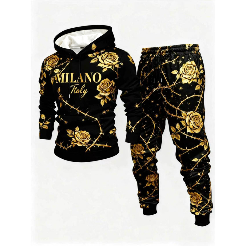 Men'S Hooded Design Features F - Street Fashion Of Milan 评论和价格