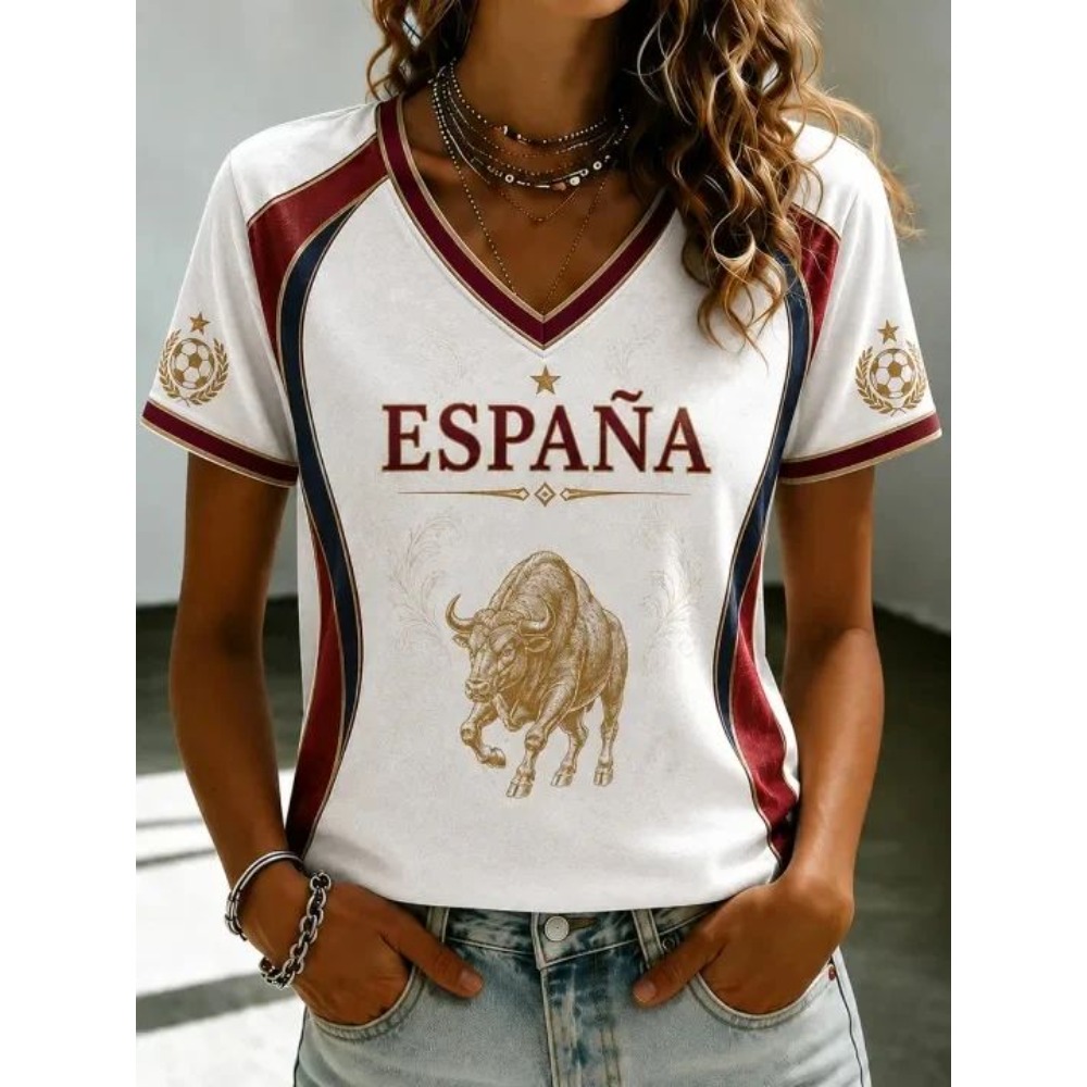 2026 Summer Spain Football Fan - Street Fashion In Spain 评论和价格