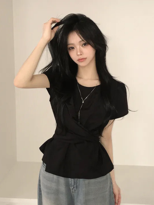 Fashionable Chic Waist-Cinchin - Street Fashion Korea 评论和价格