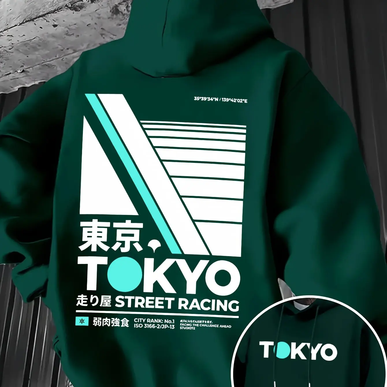 Retro JDM Tokyo Racing Double  - Street Fashion In Tokyo 评论和价格
