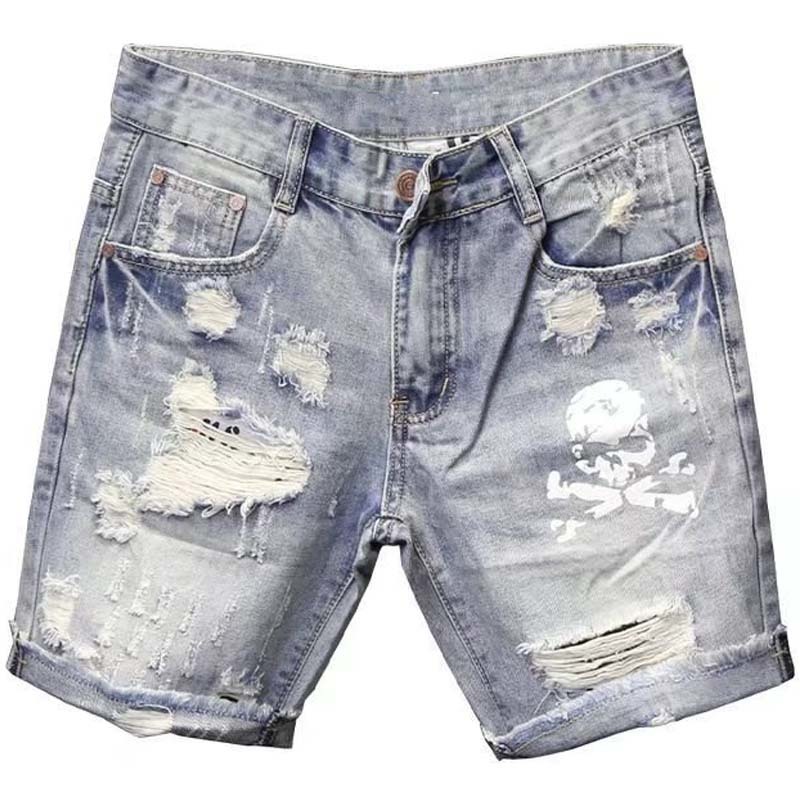 Summer Men's Worn Bead Hole Be - Street Fashion Korea 评论和价格
