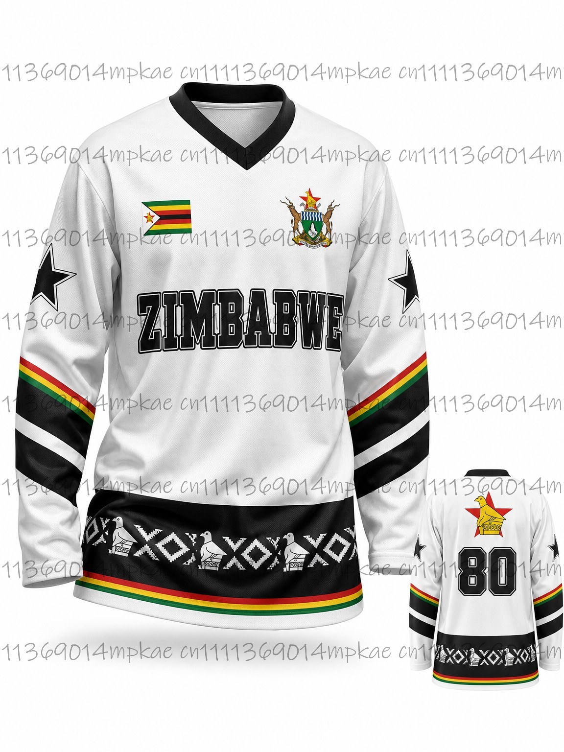 Autumn Zimbabwe Ethnic Street  - Street Fashion Tshirt 评论和价格